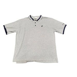 Vintage Men's Disneyland Resort Mickey‎ Mouse Gray Polo Shirt Size XL VTG